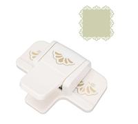 Fancy Border Punch, Cute Border Craft Punch Flower Embossing Punch, DIY Card Puncher Hole Punch for Paper Craft Scrapbooking Wedding Cards, Diffrent (Coral Pattern Large