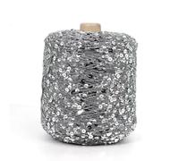 Fancy Cotton Sparkle Yarn 140M 6Mm+3Mm Lame Sequin Thread Accessories Art 50G 1Pc A-2
