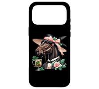 Fancy Derby Horse With Mint Julep and Roses Case for iPhone 17 Pro Max