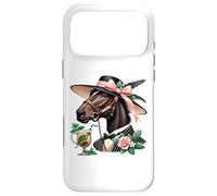 Fancy Derby Horse With Mint Julep and Roses Case for iPhone 17 Pro Max