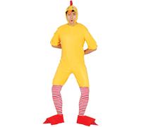Fancy Dress Adult Chick Costume Fiestas Guirca Yellow L