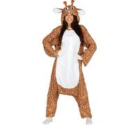 Fancy Dress Adult Giraffe Pyjamas Fiestas Guirca Brown L