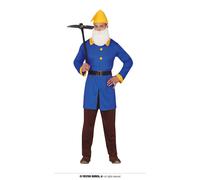 FIESTAS GUIRCA Dwarf Fancy Dress Costume Adult Man Size Large