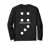 Fancy Dress & Carnival 3/4 Domino Stone Costume Long Sleeve T-Shirt