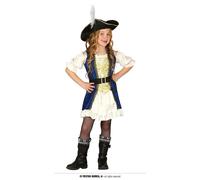 Fancy Dress Child Captain Fiestas Guirca Black 5-6 Years