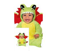 Fancy Dress Child Dragon Costume Fiestas Guirca Red 1-2 Years