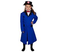 FANCY DRESS CHILD VICTORIAN NANNY SMALL 4-6 YRS
