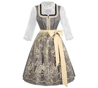 Fancy Dress Costume Adult Ladies Bavarian Oktoberfest Beer Girl Traditional Women Novelty Outfit German Dirndl for Carnival Halloween Party Costumes, Party Attire For Festivals