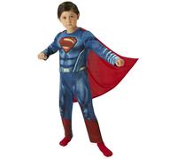 DC Comics Warner Bros Dawn of Justice 620557-9 "Rubie's Official Deluxe Superman" Child Costume (9-10 Years)