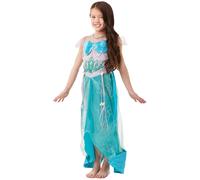 Fancy Dress Costume ~ DLX Mermaid Costume Ages 3 - 7 Years