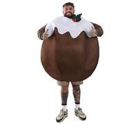 Fancy Dress Costume - Unisex Christmas Pudding Tabard - Funny Costume - One Size