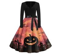 Fancy Dress For Adults Slim Fit Cosplay Dress Spooky Witchy Dresses Glamorous Chic Halloween Costume Sophisticated Mystical Costumes Enchanting Haunting Corset Outfits(3-Multicolor,M)