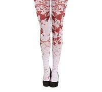 FANCY DRESS HALLOWEEN BLOODY BLOOD TIGHTS ONE SIZE