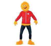 Smiffy's Men's Honey Monster Costume, Mask, Jacket, Gloves & Boot Cuffs, Size: - honey monster costume fancy dress mens sugar puffs 80s retro outfit