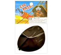 Fancy Dress Pirate Eyepatch Black Satin