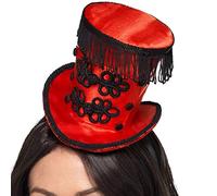 Fancy Dress VIP Express Adults Circus Ring Master Mini Top Hat Headband Costume Accessory