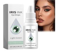 Fancy Drops Change Eye Color, Irisink Eye Drops,Color Changing Eye Drops,Eye Color Changing,Eyedrops Dry Eyes,Natural Moisturising Eye Drops for Dry Eyes,Lighten & Brighten Your Eye Color,(Green)