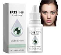 Fancy Drops Eyes Colour,Dazzling Eye Drops,Color Changing Eye Drops,Eye Color Changing Drops,Irisink Eye Drops,Eye Brightening Drops,Change Eye Color,Natural Moisturising Eye Drops for Dry Eyes(Green)