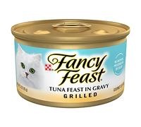 Fancy Feast Grilled Tuna Feast In Gravy Canned Cat Food 24 - 3oz Cans