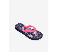 Fancy flip-flops for children navy blue