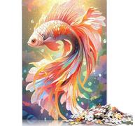 Fancy Golden Fish Puzzle for Adults And Teenagers 500 Pieces Puzzle Adult Jigsaw Puzzle for Adults Puzzles 500pcs (52x38cm)