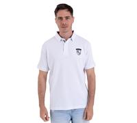 Fancy Knit Polo Camberabero GC68 Blanc L