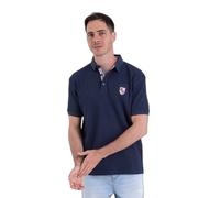 Fancy Knit Polo Camberabero GC68 Bleu 2XL