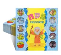 Fancy Land 40 Pcs Passover 10 Plagues Napkins Seder Table Decoration 2 Ply Paper Disposable Napkins