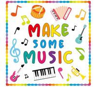 Fancy Land Music Bulletin Board Set for Classroom Decorations