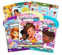 Fancy Nancy Magic Ink Coloring Book Set - Bundle Includes 3 Disney Junior Imagine Ink Books Featuring Fancy Nancy LOL Surprise Doc McStuffins with