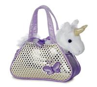 Fancy Pal Peek-A-Boo Unicorn Purple 8"