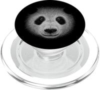 Fancy Panda-Bear Drawing Illustration Funky Panda PopSockets PopGrip for MagSafe