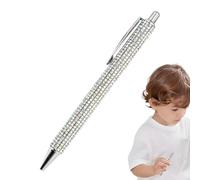 Fancy Pen For Women | Retractable Ink Rhinestone Pen,Retractable Bling Cute For Women, Writing, Drawing, Journaling