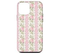 Fancy Peony Blushing Floral Coquette Toile de Jouy Retro Case for iPhone 12 mini