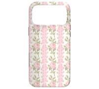 Fancy Peony Blushing Floral Coquette Toile de Jouy Retro Case for iPhone 17 Pro Max