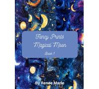 Fancy Prints in Magical Moon Book 1 Scrap Book Paper Pad 11"x 8.6" Double Sided 10 Patterns (Scrapbook Paper Pads by Fancy Prints)