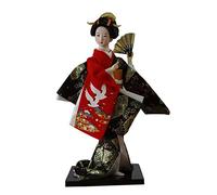 Fancy Pumpkin Japanese Dolls Geisha Girl Geiko Kimono Doll Home Decoration Art Collection, D-02