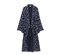 Fancy Pumpkin Men's Yukata Robes Kimono Robe Khan Steamed Clothing Pajamas, L, Multicoloured01