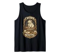 Fancy Rat I Work to Support My Rats Tank Top