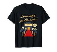 Fancy Seeing You at the Movies Film Humor Red Carpet Cinema T-Shirt