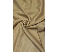 Fancy Textiles 100% Polyester Chiffon Fabric 60'' Wide (2 Meter, Gold)