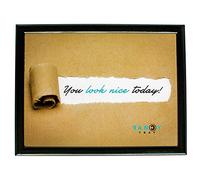 Fancy Tray Home Laptop Computer Desk, Padded Tray for Lap Ergonomic Food, Multi-Use, Table Work Base 43 x 33 x 1.5 cm, Quality Materials, Wood, Design YOU LOOK NICE