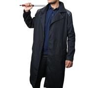 Fancyd Billy Butcher Coat The Boys Black Cotton Trench Coat