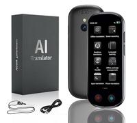 FancyDove AI Translator Device, Real-Time Two-Way Instant Voice Translator, 149 Languages Translator, Voice & Photo Translation for Travel, Business & Study, Traductor de Voz