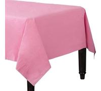 FANCYDRESSCOZ Paper Table Cover Recyclable Eco Friendly Paper Tablecover Disposable Tablecloth BIRTHDAY WEDDING CORONATION FESTIVAL (LIGHT PINK), Medium (00125)