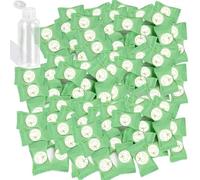 FANCYOU Disposable Towel Tablets 23x19cm 300 PACK Individually Wrapped Expandable Facial Mini Cleansing Towelettes Compressed Mini Towel Wipes Tablets For Personal