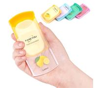 fancyou Travel Hand Soap 200 Sheets with Distributer Box for Camping Essential Portable Hiking Paper Soap Foaming Mini Disposable Hand Washing Bath Scented Skin Friendly for BBQ,Party,School,Girls