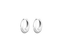 Fancyra Chunky Small Hoop Earrings for Women 14mm/16mm/19mm Stainless Steel Huggie Earrings Everyday Jewelry Gift for Wife Mom, with Gift Box, 14mm, Stainless Steel, No Gemstone