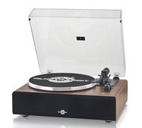 FancyRabbit Vinyl Record Player with Speakers,High Fidelity Turntables for Vinyl Records with Magnetic Cartridge AT-3600L,Bluetooth Playback Built-in Phono Preamp,Belt Drive 2-Speed