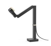 FancyS USB Document Camera & 12MP Webcam with LED Light and Mic, Up to 60fps, Auto, for Remote Teaching, Live